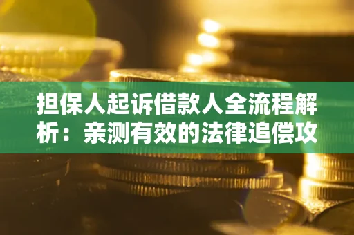 北京担保人起诉借款人全流程解析：亲测有效的法律追偿攻略
