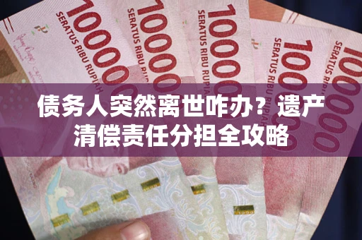 北京债务人突然离世咋办？遗产清偿责任分担全攻略